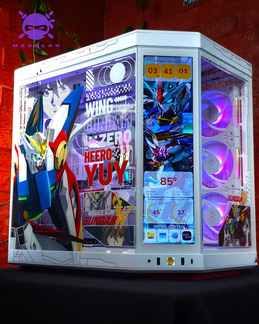 Hyte Y70 INFINITE GUNDAM LIMITED EDITION HIGH SPEC GAMING AND STREAMING PC